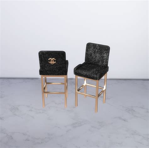 chanel bar stools homefitters|counter height bar stools.